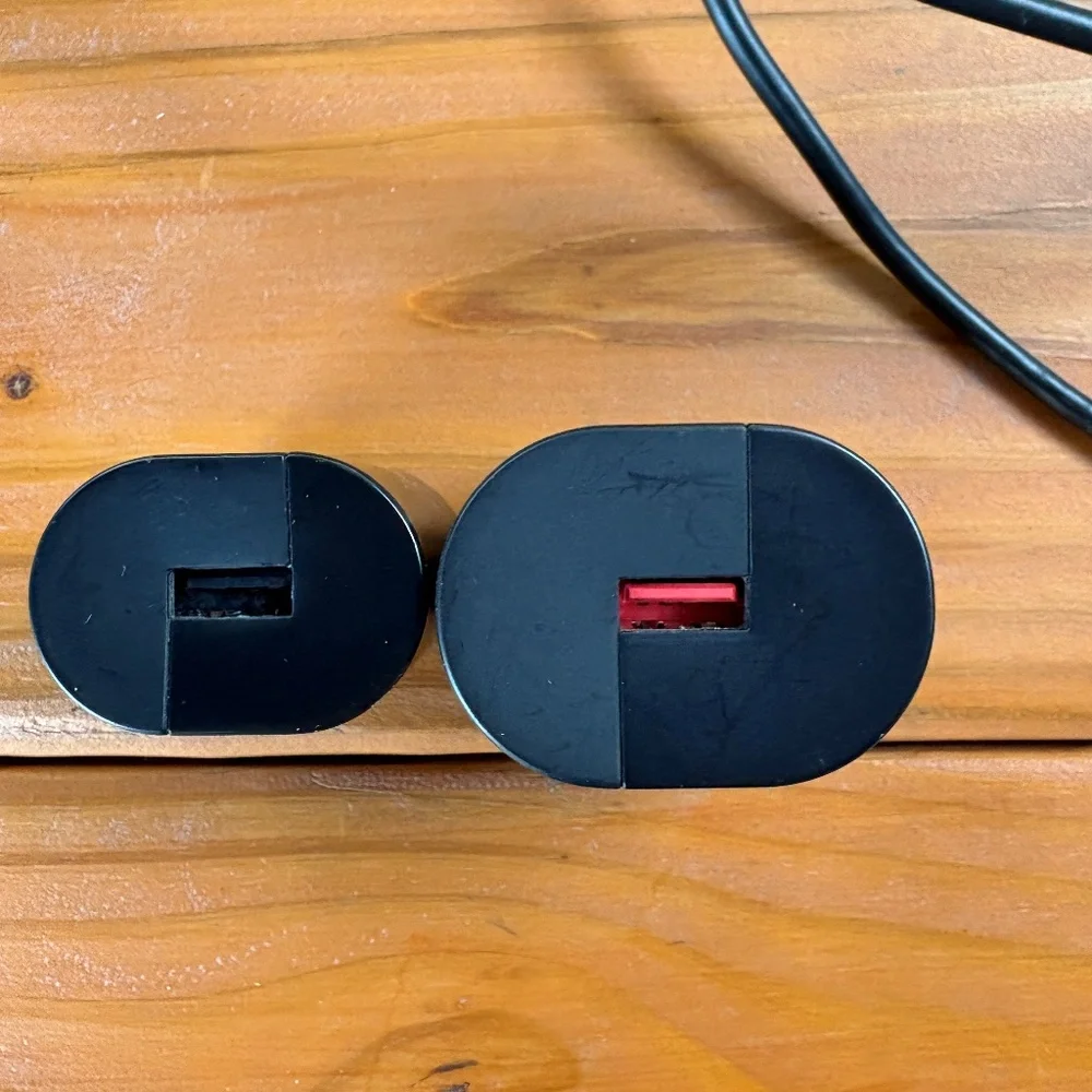 2 Verizon Micro USB to USB Charging Cables and Wall Plugs 6 Feet Each